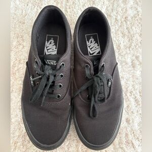 Vans Women’s/Men's Black Canvas Sneakers